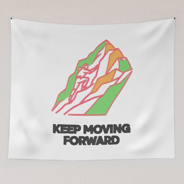 Item preview, Keep Moving Forward – Motivational Minimalist Line Art Vector | Inspirational Design designed and sold by Design_Your_Day.