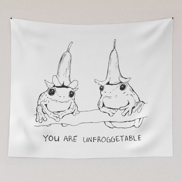 Item preview, You Are Unfroggatable Funny Frog Birthday designed and sold by ConnorZone.