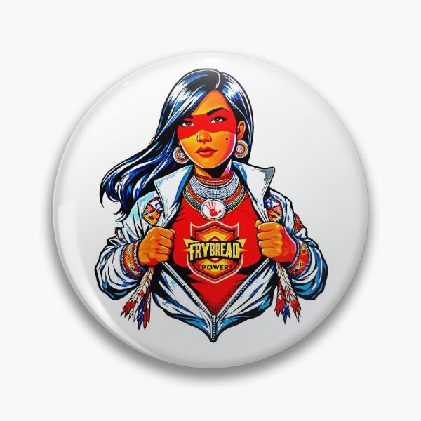 Item preview, SUPERWOMAN FRYBREAD POWER designed and sold by NativeGraffix.