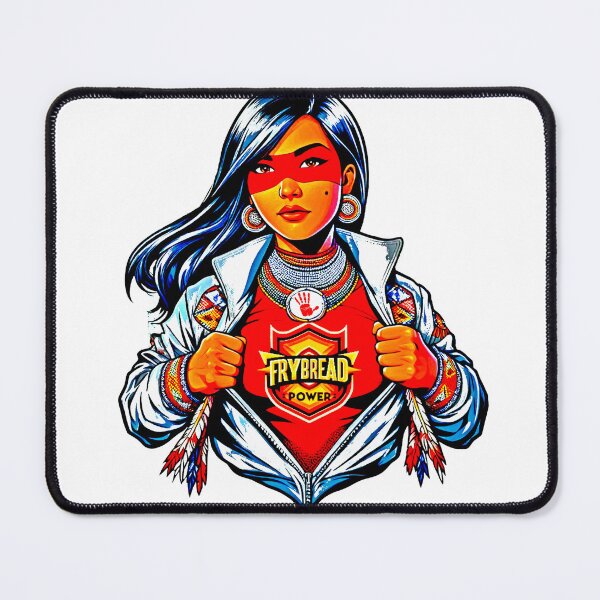 Item preview, SUPERWOMAN FRYBREAD POWER designed and sold by NativeGraffix.