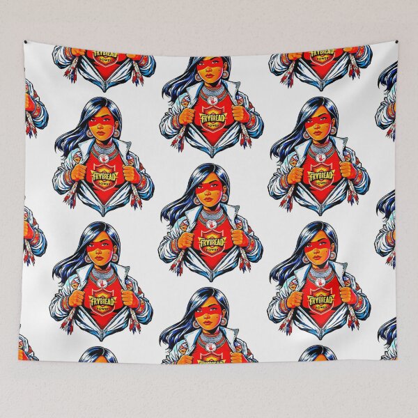 Item preview, SUPERWOMAN FRYBREAD POWER designed and sold by NativeGraffix.