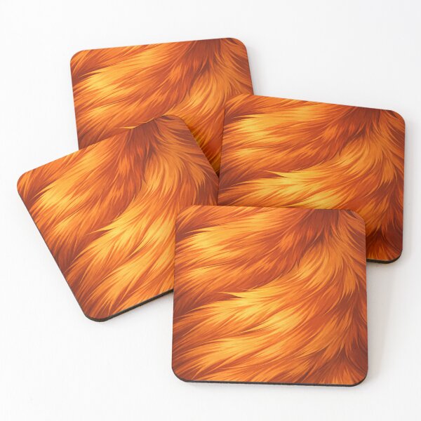 Item preview, Classic Red Fox Fur: Warm Ginger Texture designed and sold by Fox Trove Of Ideas.
