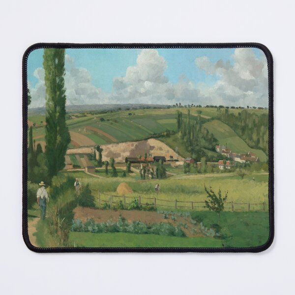 Item preview, Landscape at Les Pâtis, Pontoise, by Camille Pissarro (1868) designed and sold by ando-dibujando.