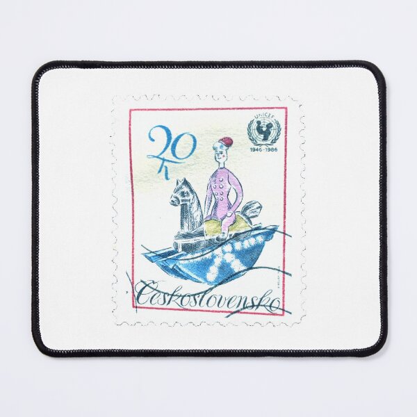 Item preview, Czech Republic Toy Boat Vintage Postage Stamp designed and sold by red-amber65.