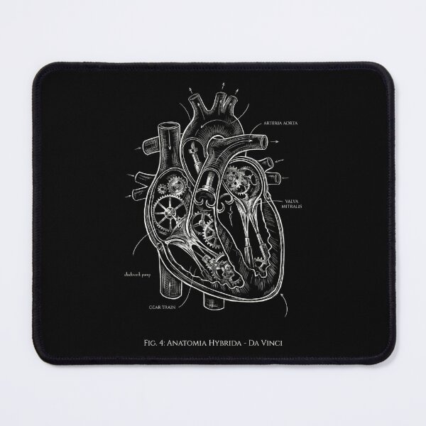 Item preview, Vintage Patent: Anatomical Steampunk Heart - Mechanical Cross-Section designed and sold by DraftGear.