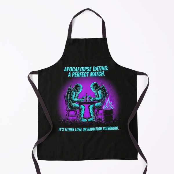 Item preview, Retro-Futuristic Apocalypse Dating Satire with Dark Sci-Fi Humor designed and sold by SavinMercantile.