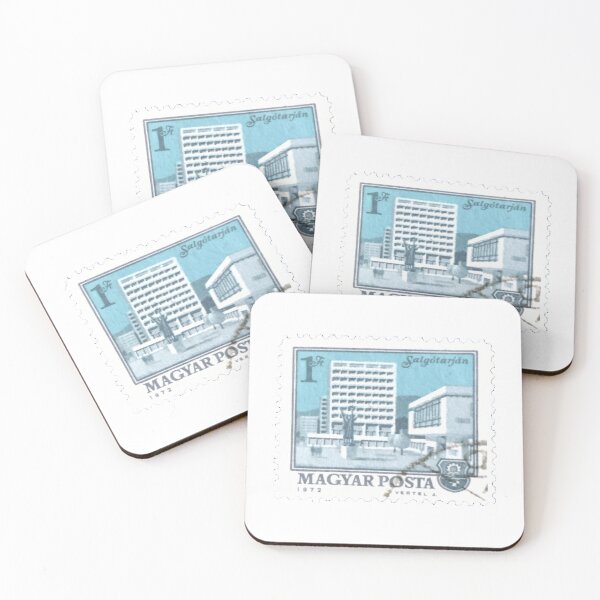 Item preview, Magyar Hungary 1972 Tower Blocks Postage Stamp designed and sold by red-amber65.