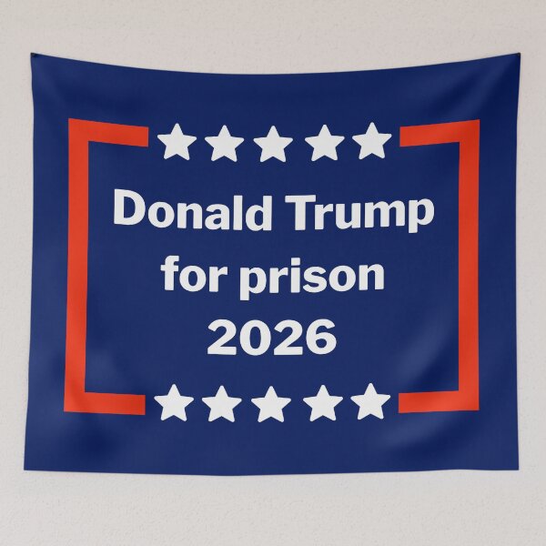Item preview, Donald Trump for prison 2026 designed and sold by Rachel the Artist .