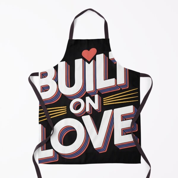 Item preview, Built on Love Elegant Quote Artwork with Dark Aesthetic designed and sold by FreeFromDefault.