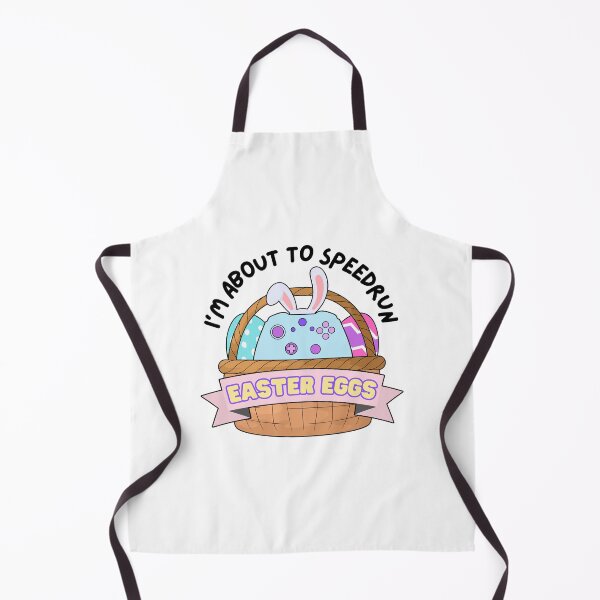 Item preview, I’m About to Speedrun Easter Eggs – Cute Gamer Basket Design designed and sold by PHRASEandSTYLE.