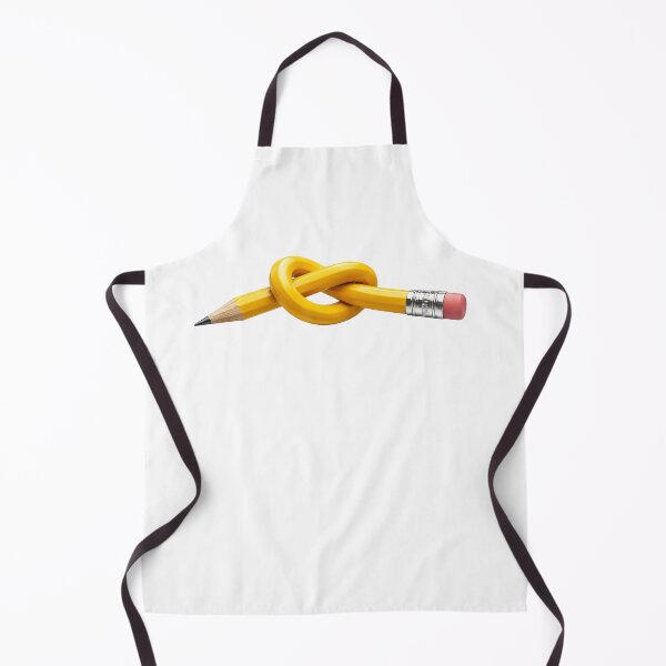 Item preview, Tangled yellow pencil knot designed and sold by PIXEL POP DESIGNS - Beyond the Norm!.