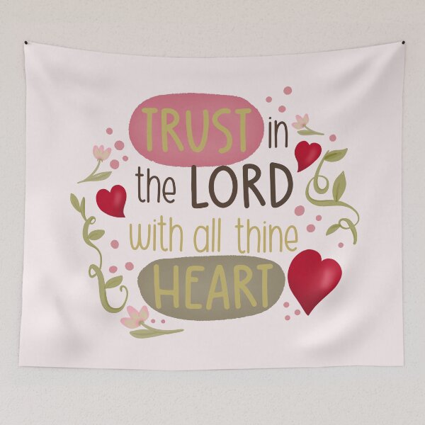 Item preview, Trust in the Lord -Proverbs 3:5 designed and sold by Willow & Grace Designs.