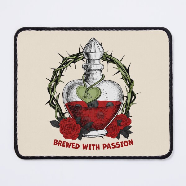 Item preview, Vintage Goth Love Potion Tattoo Style designed and sold by BetOova.
