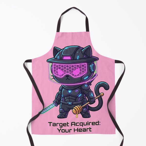 Item preview, Cyberpunk Ninja Cat Beekeeper - Sting of Valor designed and sold by Thaivi Design.