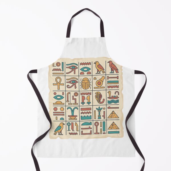 Item preview, Ancient Egyptian Hieroglyphs Patterns & Symbols designed and sold by Fatomfatom.