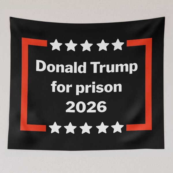 Item preview, Donald Trump for prison 2026 designed and sold by Rachel the Artist .