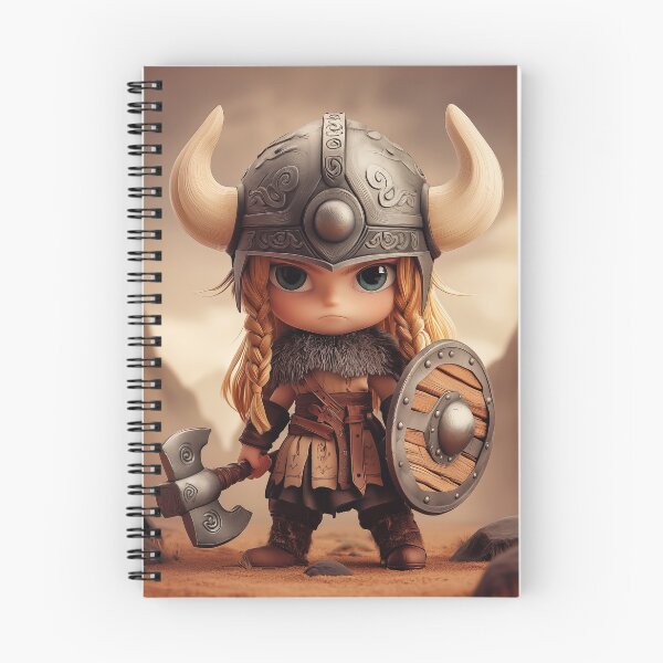 Item preview, Chibi Viking Warrior Girl designed and sold by PetsArt.