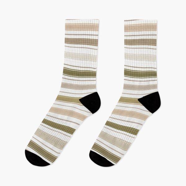 Item preview, Vintage Woven Texture Olive Green and Khaki Striped Pattern designed and sold by kornkobart.