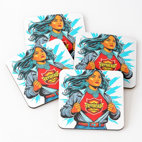 Item preview, SUPER WOMAN FRYBREAD POWER designed and sold by NativeGraffix.