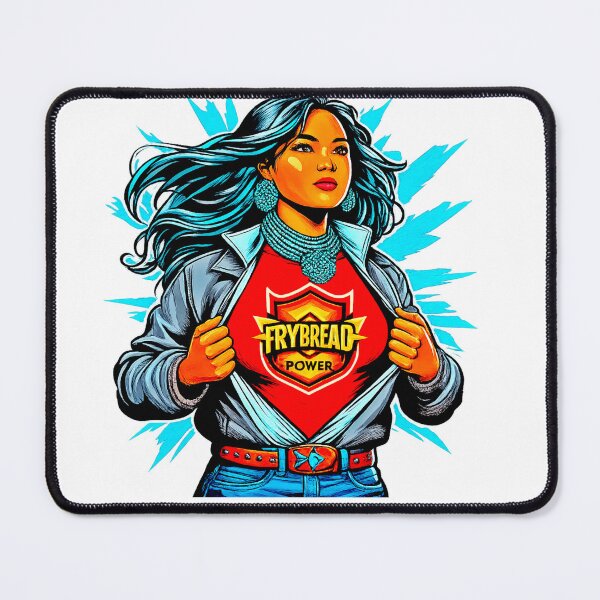 Item preview, SUPER WOMAN FRYBREAD POWER designed and sold by NativeGraffix.