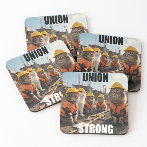 Item preview, Union Strong Cats designed and sold by DiamondSkyShirt.