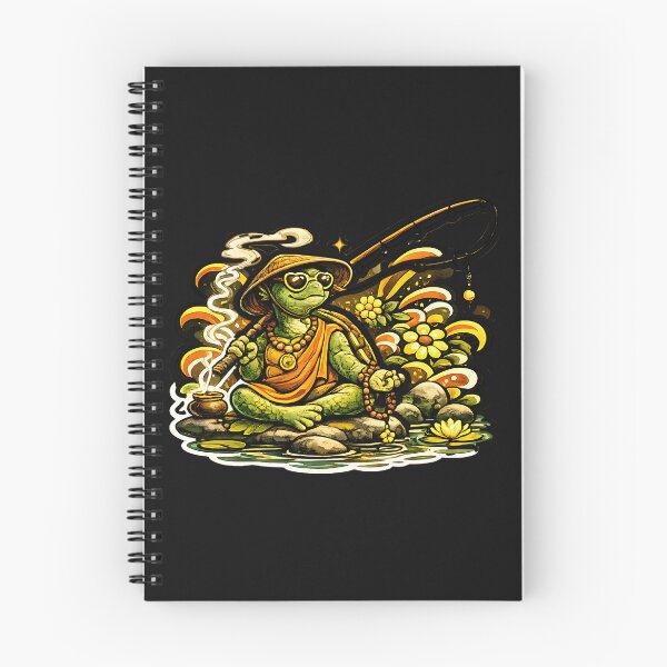 Item preview, Zen Turtle Angler Meditation Fishing designed and sold by EimSol.