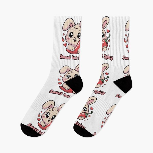 Item preview, Sweet but Spicy – Cute Kawaii Bunny Pastel Aesthetic designed and sold by Mindful56.