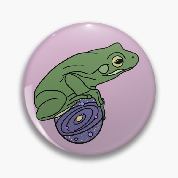 Item preview, Green Frog on Space designed and sold by NoctisNocturn.