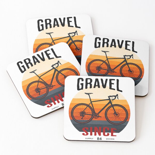 Item preview, Gravel Since 1984 Retro Gravel Bike T-Shirt Design designed and sold by Qbi Cycle & Co. – Cycling Apparel & Accessories.
