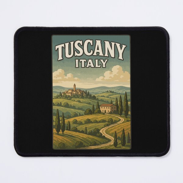 Item preview, Tuscany Italy Europe Vintage Travel designed and sold by TomFrontierArt.
