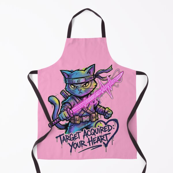 Item preview, Fragile Pulse Neon Ninja Cat Streetwear Graffiti Art designed and sold by Thaivi Design.