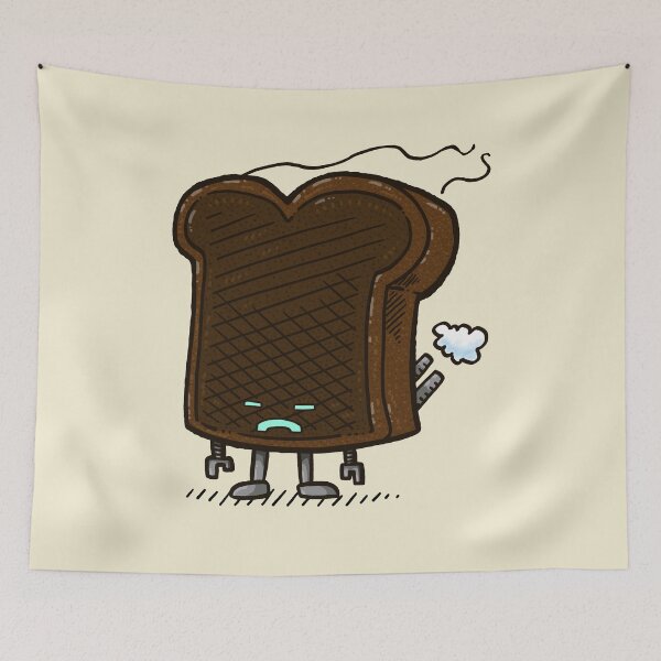 Item preview, The Burnt Toast Robot designed and sold by nickv47.