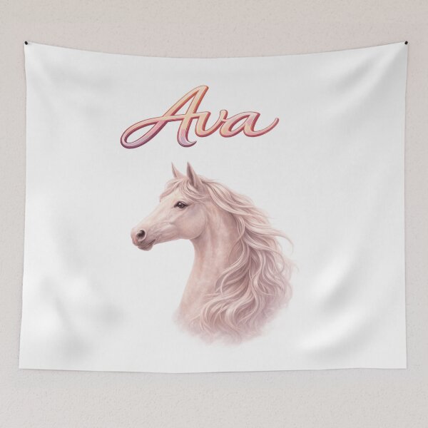 Item preview, Ava Horse Zodiac — Freedom and Strength of the Chinese Horse designed and sold by AlexLineArt.