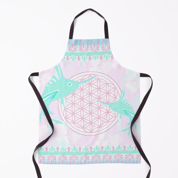 Item preview, Totem Swordfish & Flower of Life – Clarity, Intuition and Fluidity designed and sold by Herami.