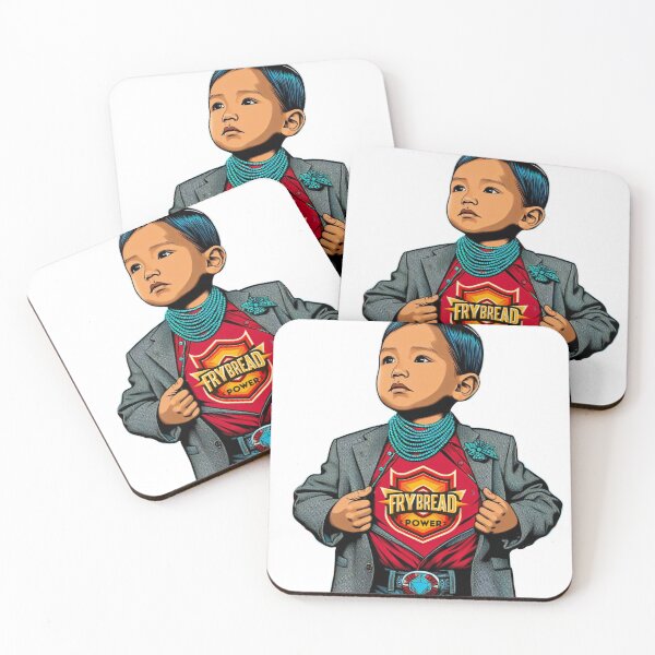 Item preview, Frybread Power Super Hero Boy designed and sold by NativeGraffix.