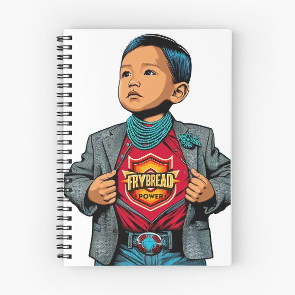 Item preview, Frybread Power Super Hero Boy designed and sold by NativeGraffix.