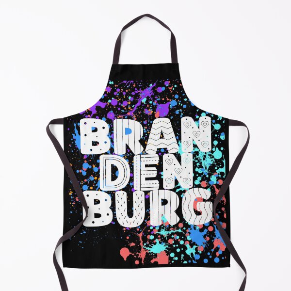 Item preview, Brandenburg Street Art Design. Colorful Graffiti Splash Motif designed and sold by lang-popart.