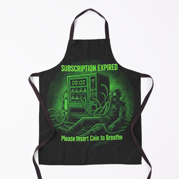 Item preview, Retro-Futuristic Subscription Economy Dystopian Satire designed and sold by SavinMercantile.