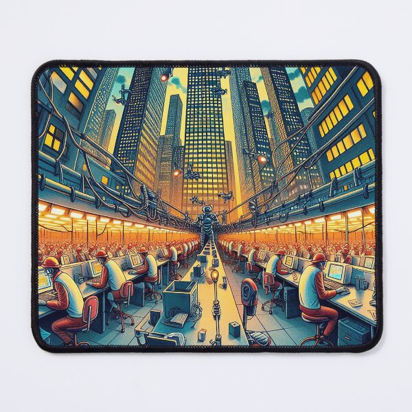 Item preview, Corporate America - Cities Of Labor designed and sold by nikkolaus.