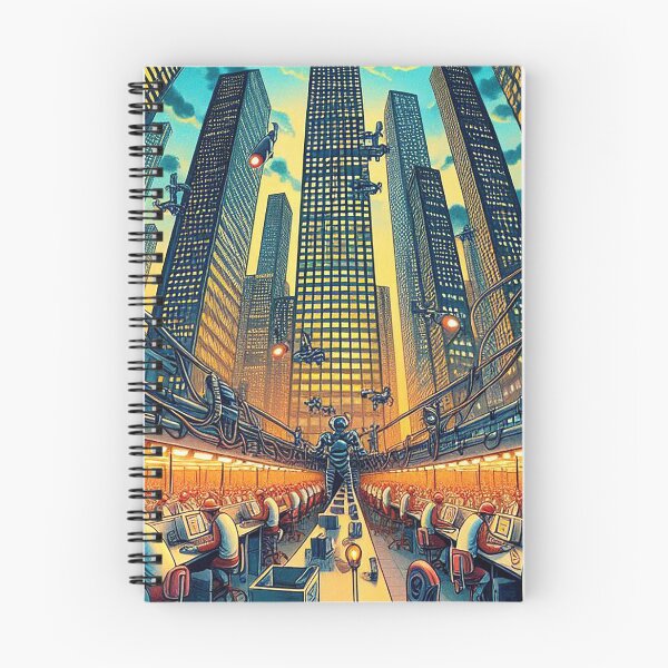 Item preview, Corporate America - Cities Of Labor designed and sold by nikkolaus.