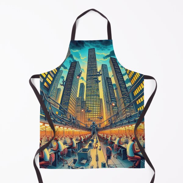 Item preview, Corporate America - Cities Of Labor designed and sold by nikkolaus.