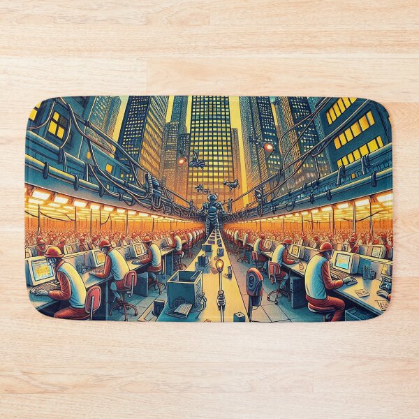 Item preview, Corporate America - Cities Of Labor designed and sold by nikkolaus.