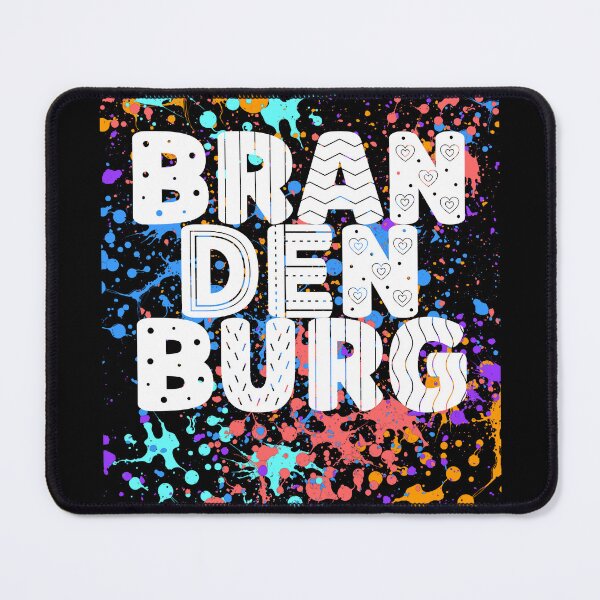Item preview, Brandenburg Street Art Design. Colorful Graffiti Splash Motif designed and sold by lang-popart.