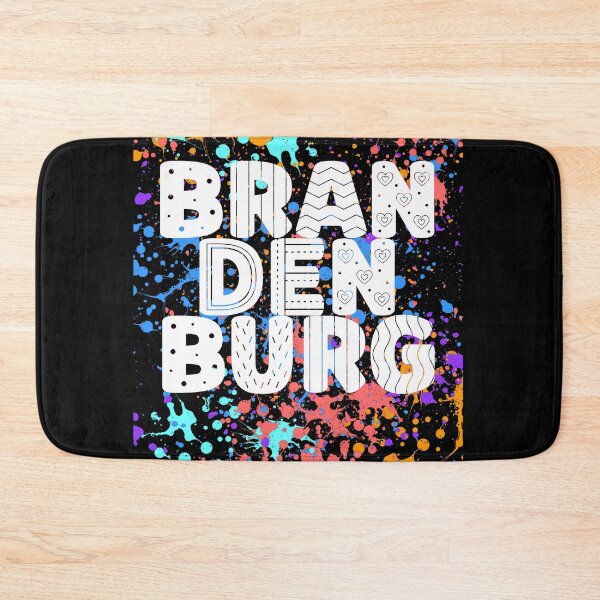 Item preview, Brandenburg Street Art Design. Colorful Graffiti Splash Motif designed and sold by lang-popart.