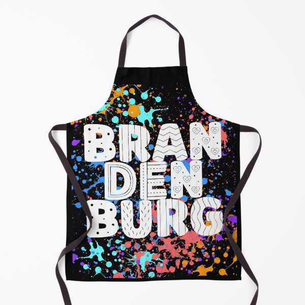 Item preview, Brandenburg Street Art Design. Colorful Graffiti Splash Motif designed and sold by lang-popart.