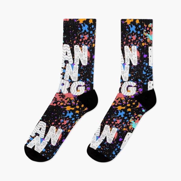 Item preview, Brandenburg Street Art Design. Colorful Graffiti Splash Motif designed and sold by lang-popart.