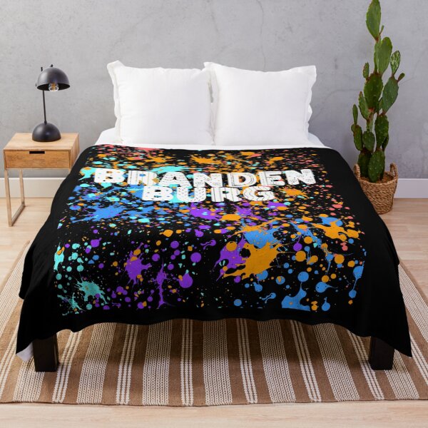 Item preview, Brandenburg Street Art Design. Colorful Graffiti Splash Motif designed and sold by lang-popart.