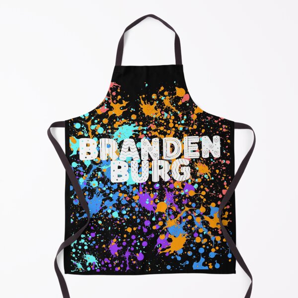 Item preview, Brandenburg Street Art Design. Colorful Graffiti Splash Motif designed and sold by lang-popart.