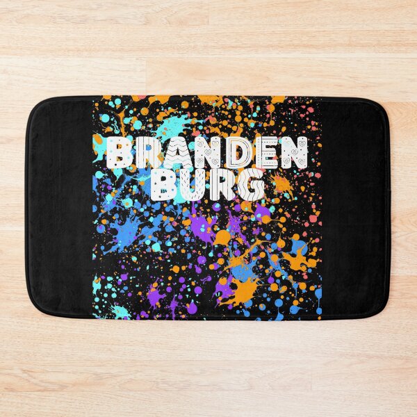 Item preview, Brandenburg Street Art Design. Colorful Graffiti Splash Motif designed and sold by lang-popart.