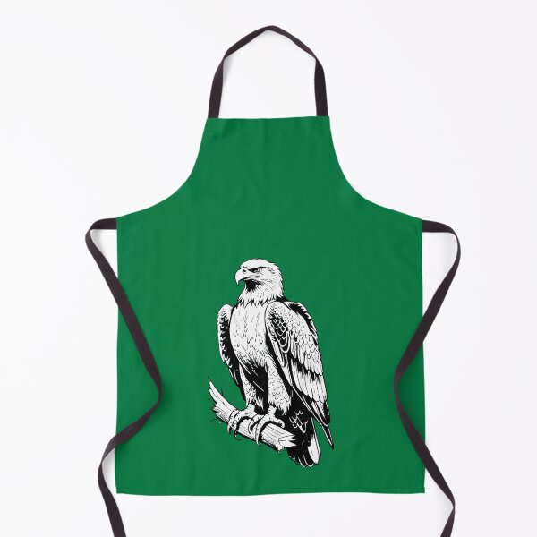 Item preview, Monochrome Eagle Line Art | Dark Wildlife Illustration designed and sold by PAPIRO SIGLO XXI.